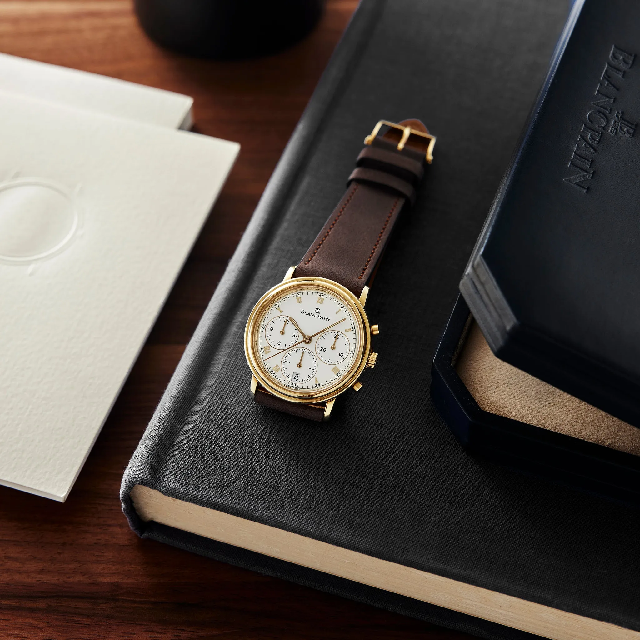 1990s Blancpain Villeret Chronograph Ref. 1185-1418-55