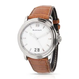 Blancpain Leman Big Date 2850-1127-53 Mens Watch in  Stainless Steel