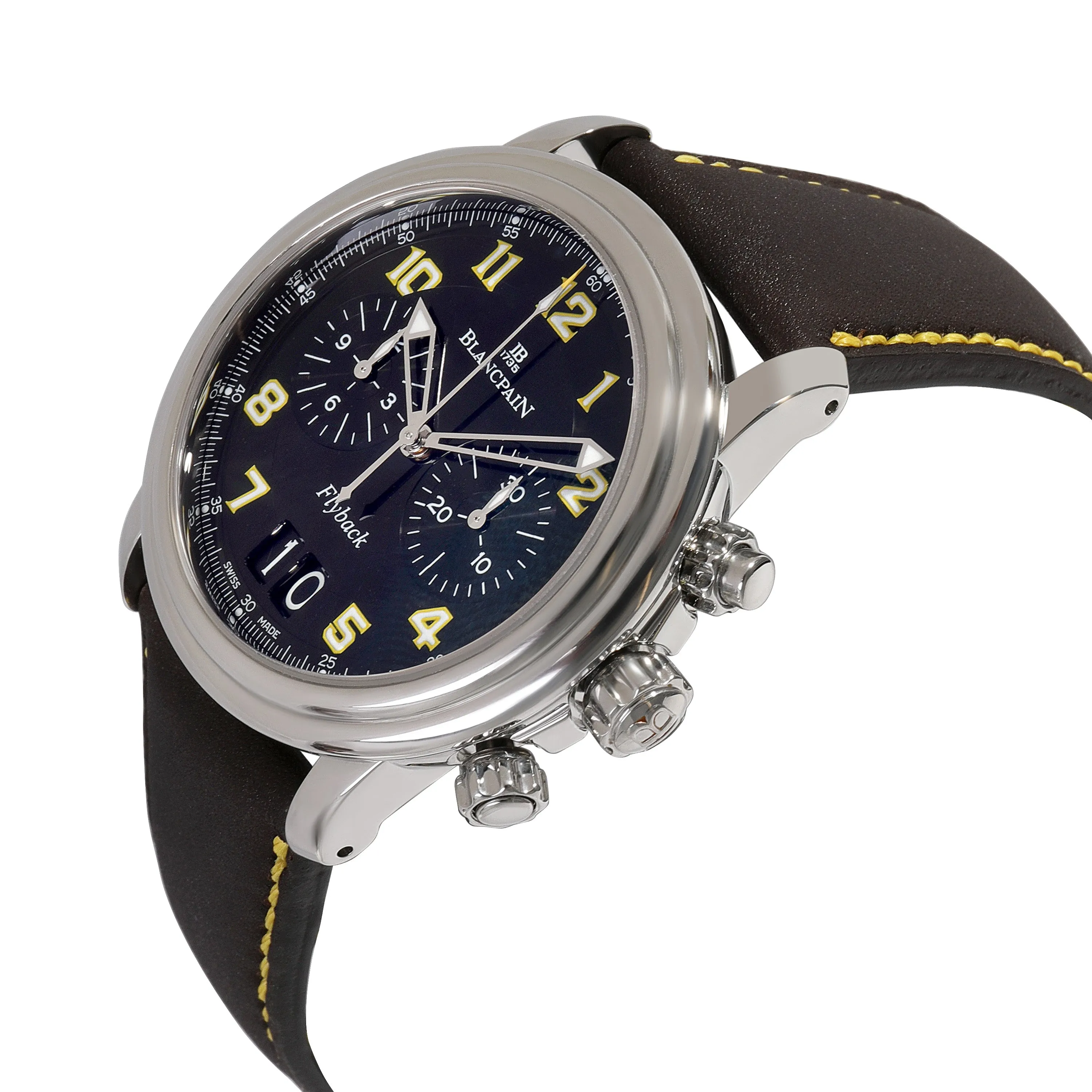 Blancpain Leman Flyback Peking to Paris 2885C.1130.63B Mens Watch in  Stainle