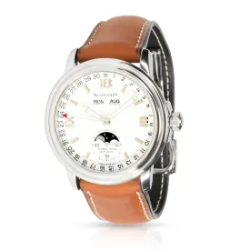 Blancpain Léman Moonphase 2763.1127A.11 Mens Watch in  Stainless Steel