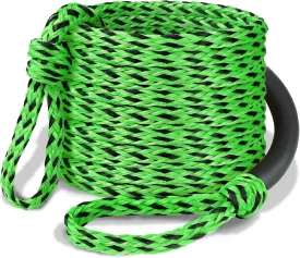 Boat Tow Rope 60ft 3-6K, Floating Ropes for Towable TubesWatersport Accessories
