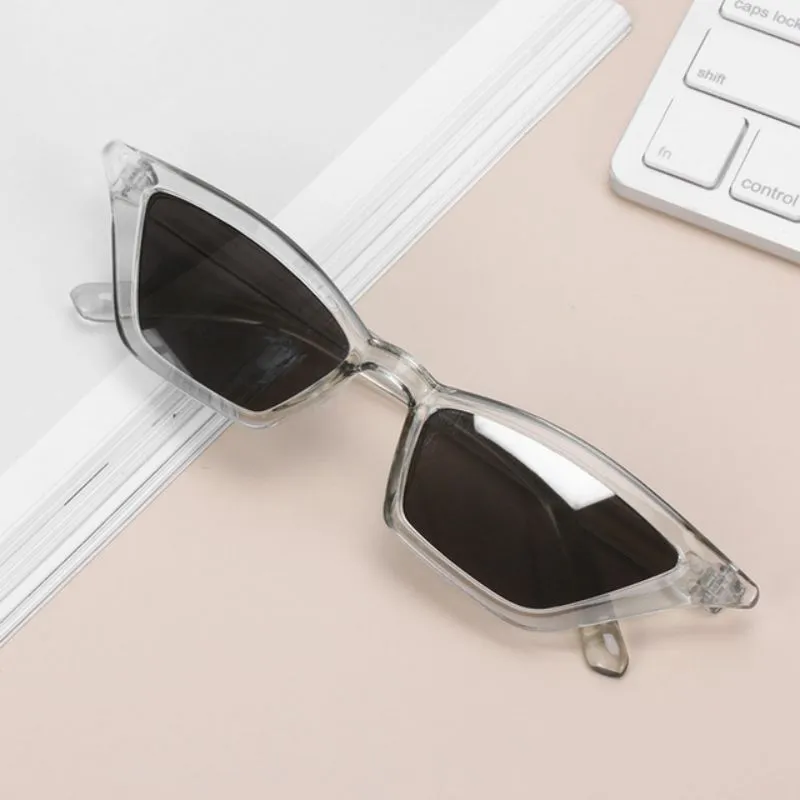 Cat Eye Sun Glasses  Small Frame UV400 Sun Shades Fashion Women Vintage Glasses Street Eyewear Luxury Trending Sunglasses