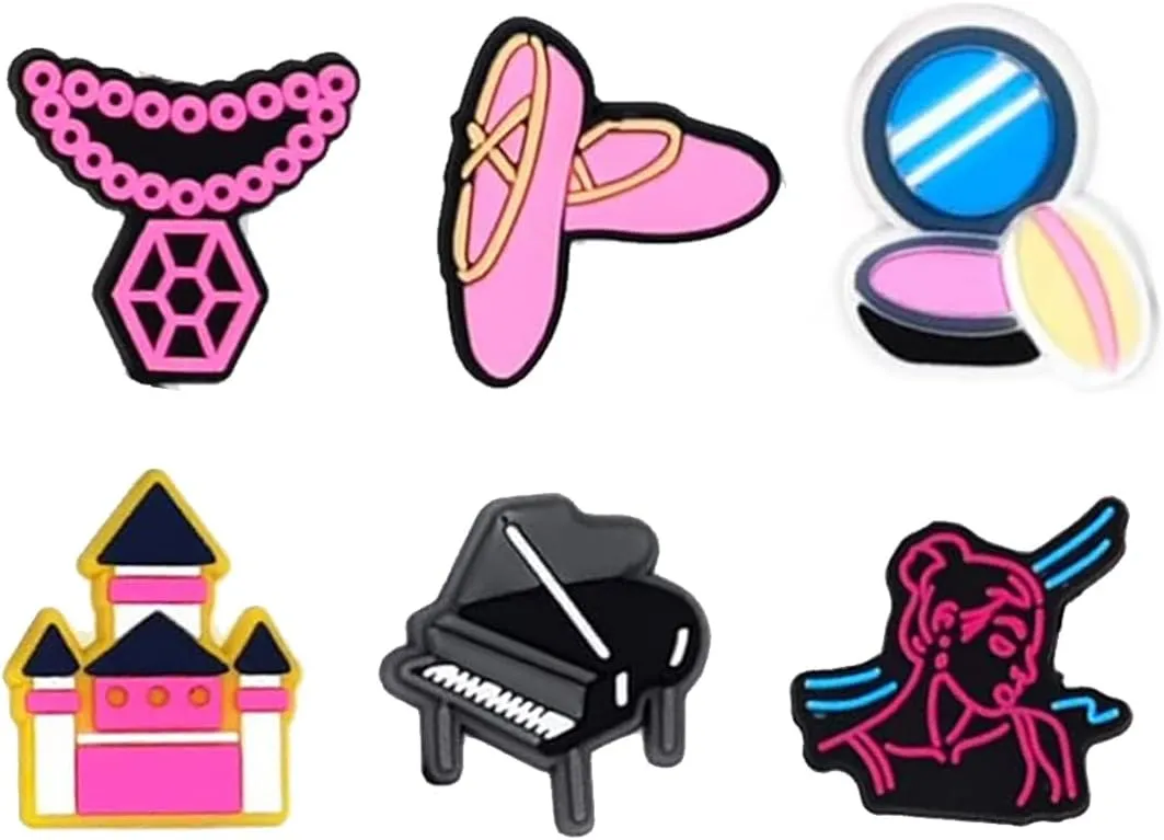Cute Different Girls Charms,PVC Random Different Charms,Decoration Charms for Decoration