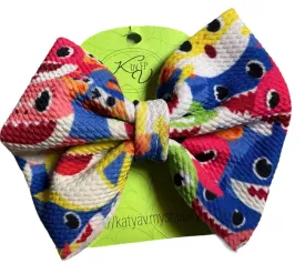 Cute Shark Hair Bow Clip