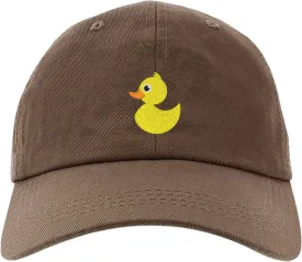 Embroidered Rubber Duck Cap for Men and Women, Adjustable Baseball Cap