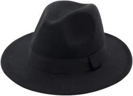 Fedora Buckle Wool Belt Panama Hat Womens Wide Floppy Hat Classic Baseball Caps Outdoor Fisherman Hat for Women and Men
