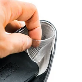 footinsole Massage Heel Liner (4 PCS) Gel Pads to Prevent New Shoes Blisters, 2 Pairs