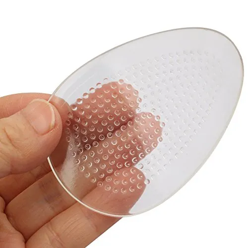footinsole Shoes Inserts for Heels - Transparent Massage Gel Cushion Pad - Relief from Foot Pain (1 Pair)
