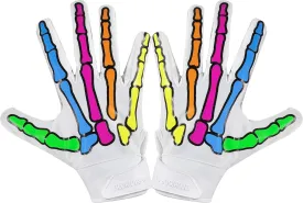 Glorious Traders Youth Football Gloves American Wide Receiver Football Gloves for Adult Men Women & Boys with Super Sticky Silicone Grip Palms Ultimate Performance Booster