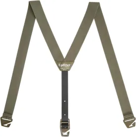 HIKERS - Upfitter Hidden Suspenders for Men Under Clothes - 3 Point Belt Loop