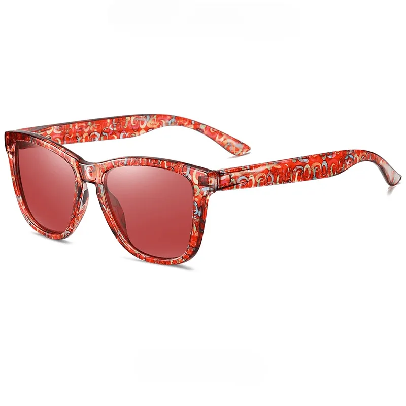 Java Retro Wayfarer Polarized Sunglasses