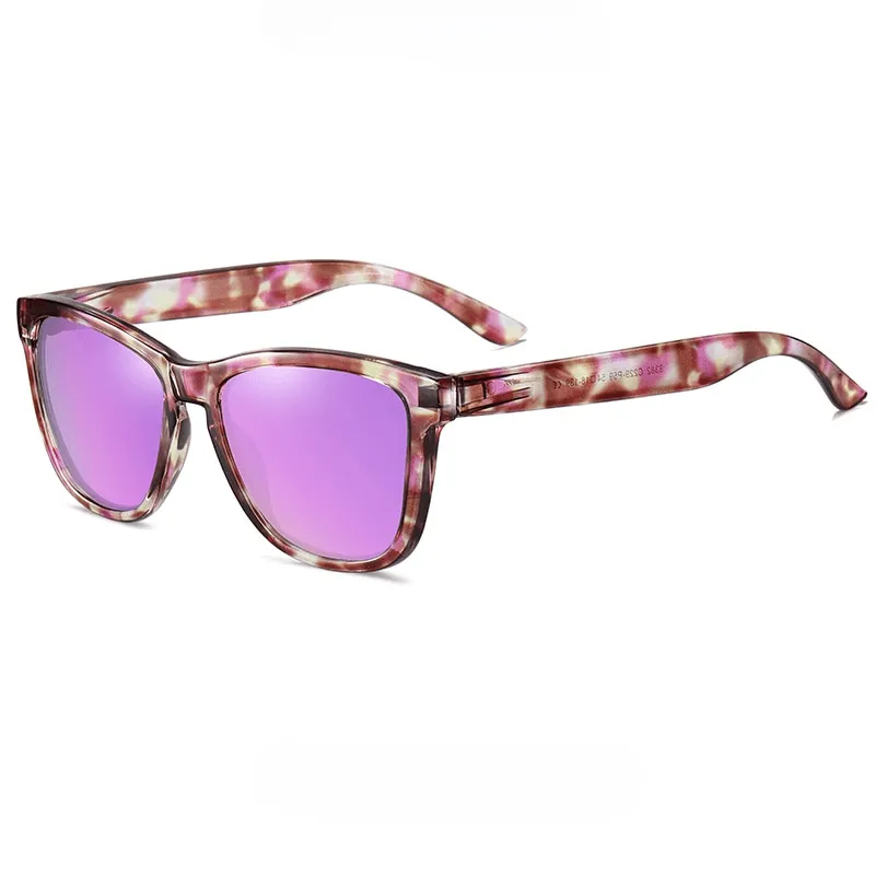 Java Retro Wayfarer Polarized Sunglasses