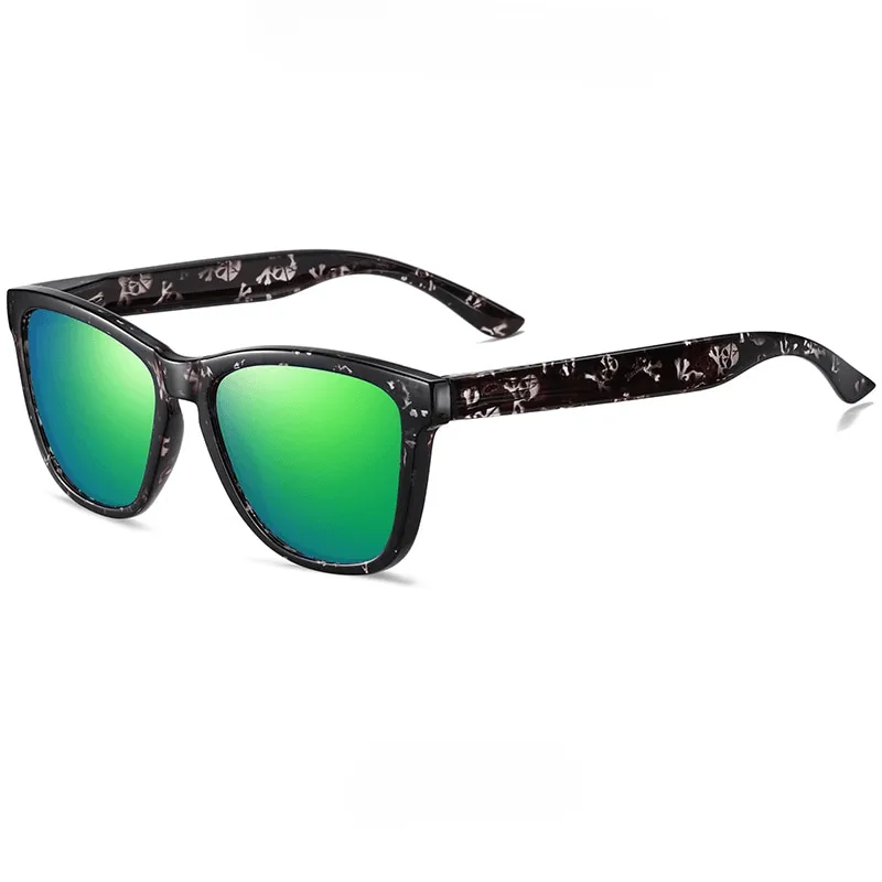 Java Retro Wayfarer Polarized Sunglasses