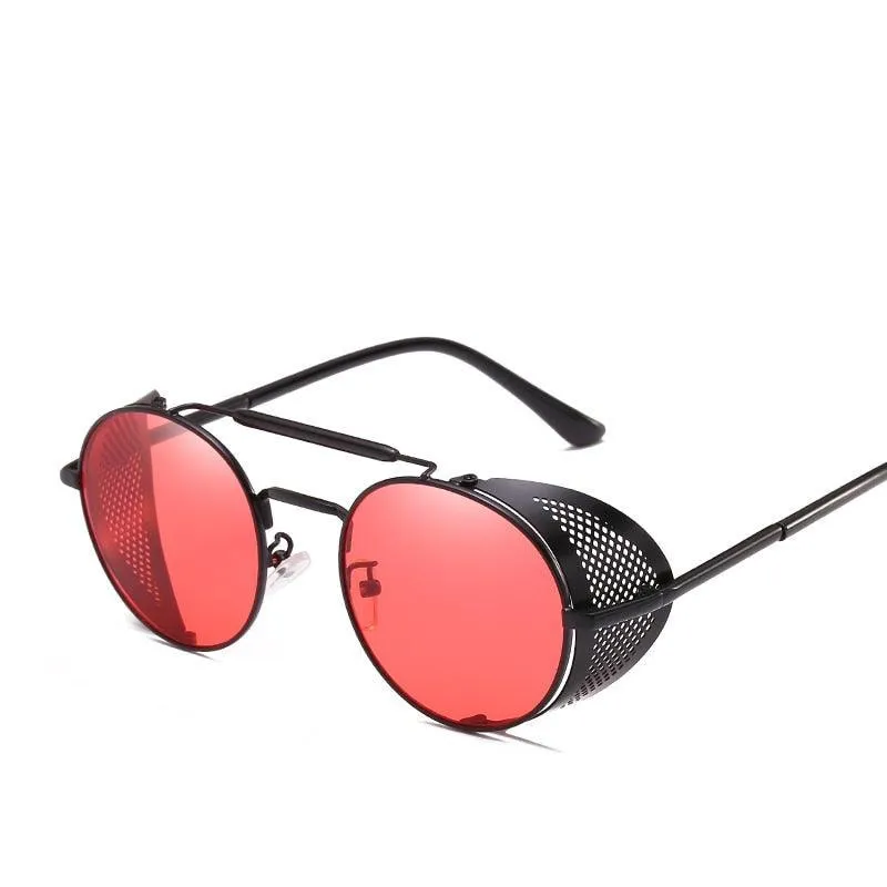 Jax Steampunk Round Sunglasses