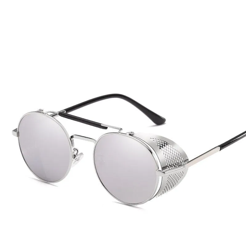 Jax Steampunk Round Sunglasses
