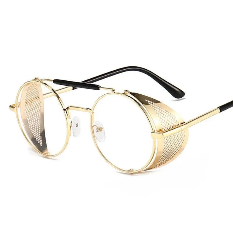Jax Steampunk Round Sunglasses