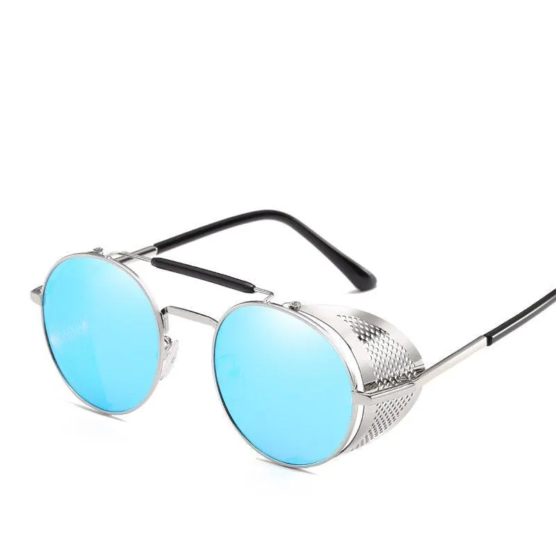 Jax Steampunk Round Sunglasses