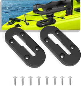 Kayak Track, Kayak Low Profile Track,Kayak Rail, Kayak Accessories Mount Track, Kayak Paddle Holder Kayak Gear Track for Fishing Rod Holde,Fish Finder, Kayak Rod Holder,Anchor Cleats