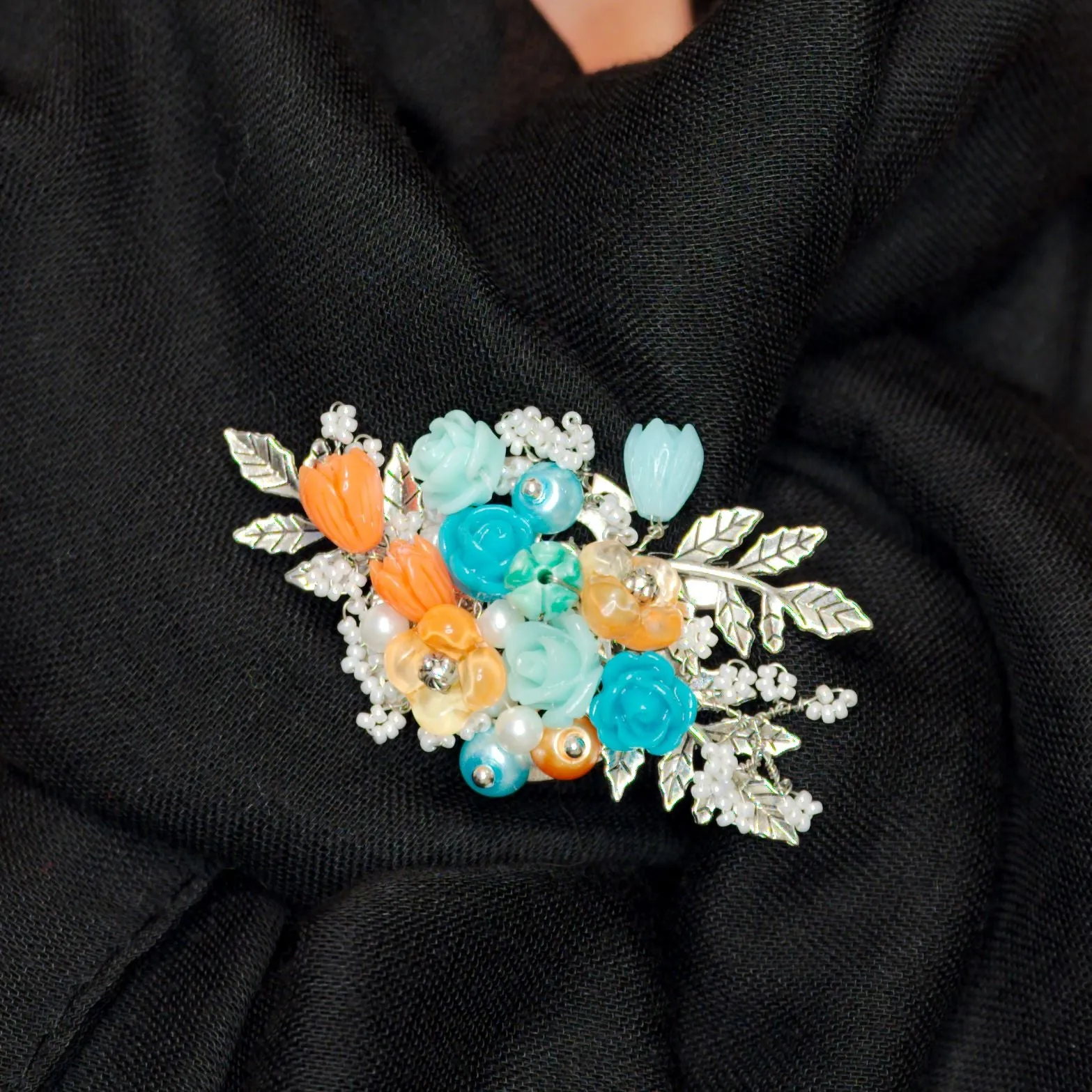 Orange You Beautiful Brooch