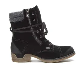 Rieker Fee 79633-00 Winter Mid Boot (Women) - Schwarz/Anthrazit
