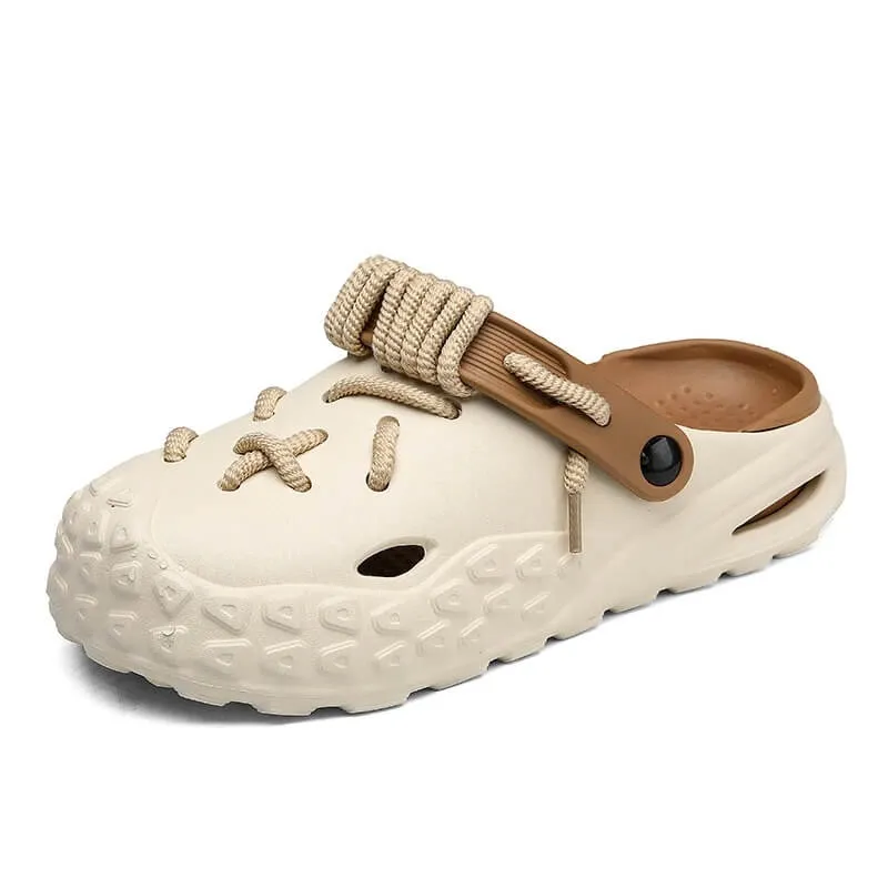 Rope-Tied Clogs