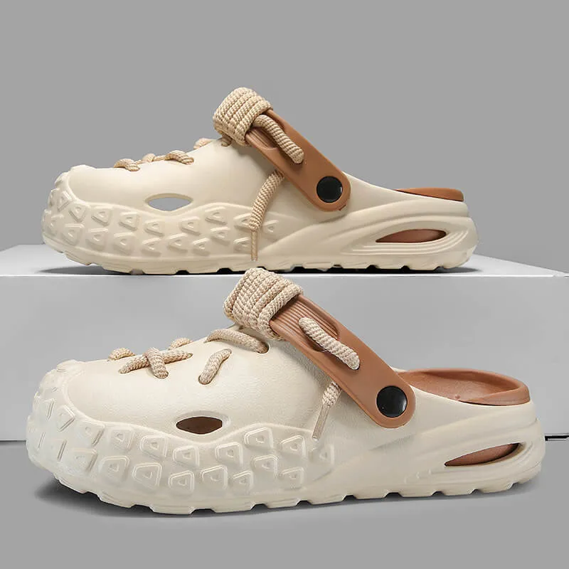 Rope-Tied Clogs