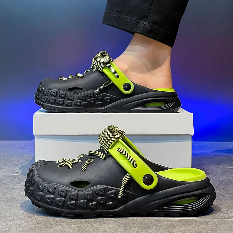 Rope-Tied Clogs