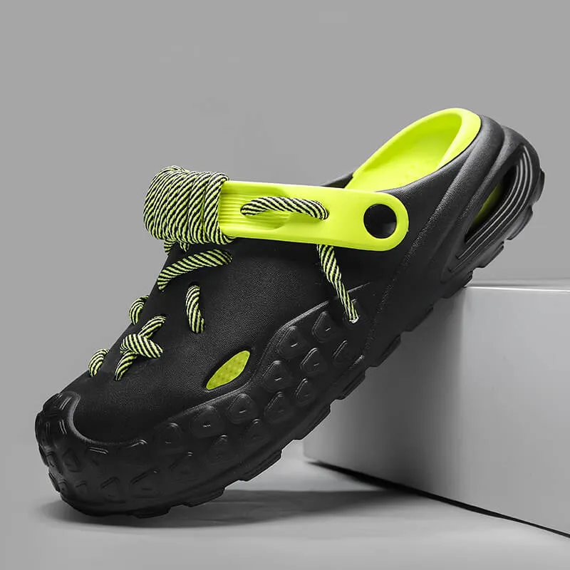 Rope-Tied Clogs