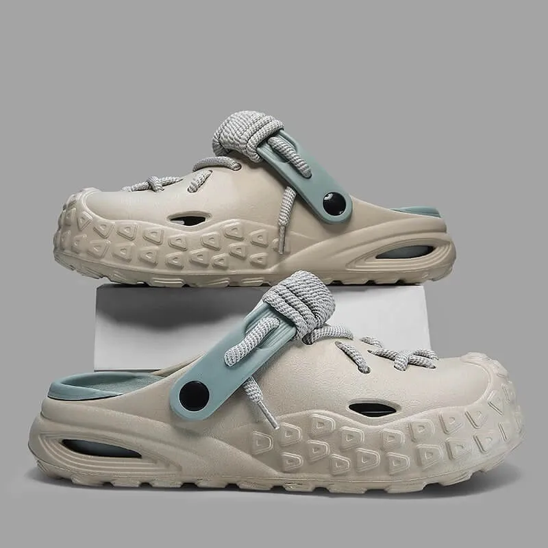 Rope-Tied Clogs