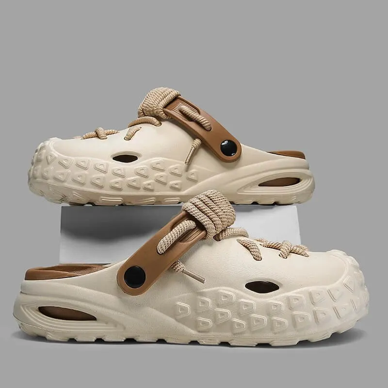 Rope-Tied Clogs