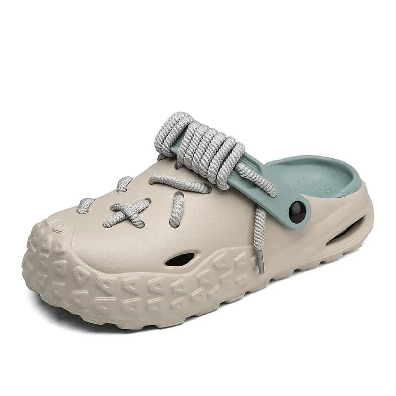 Rope-Tied Clogs