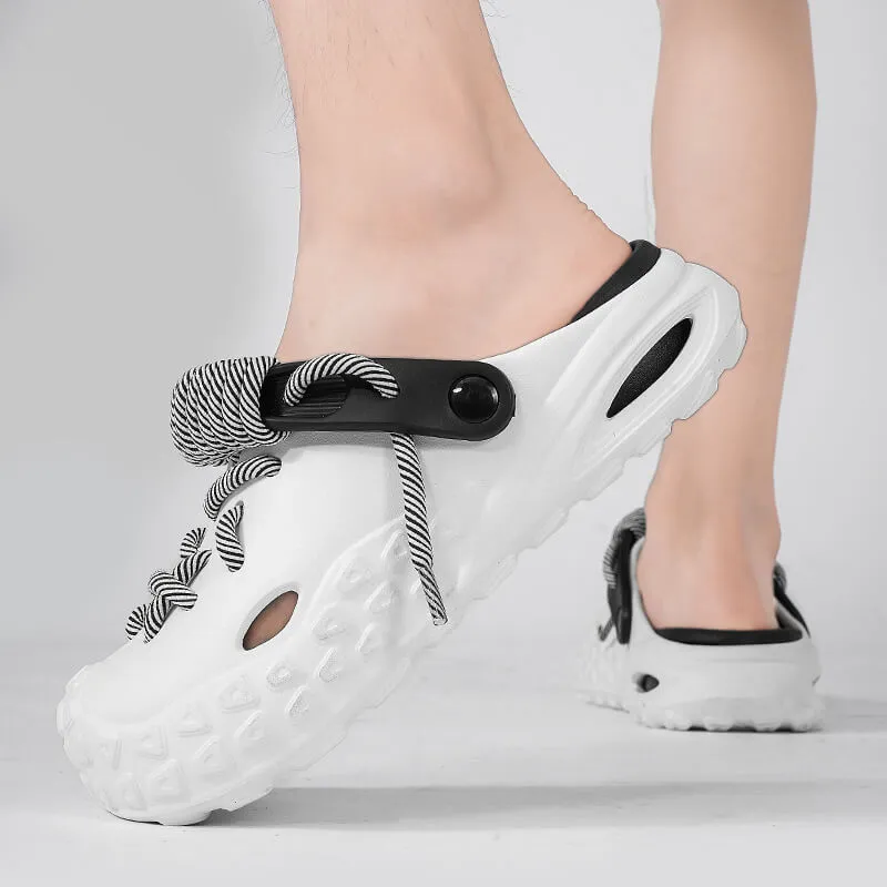 Rope-Tied Clogs