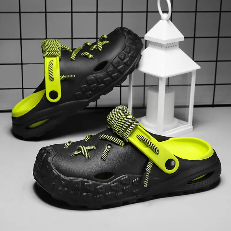 Rope-Tied Clogs