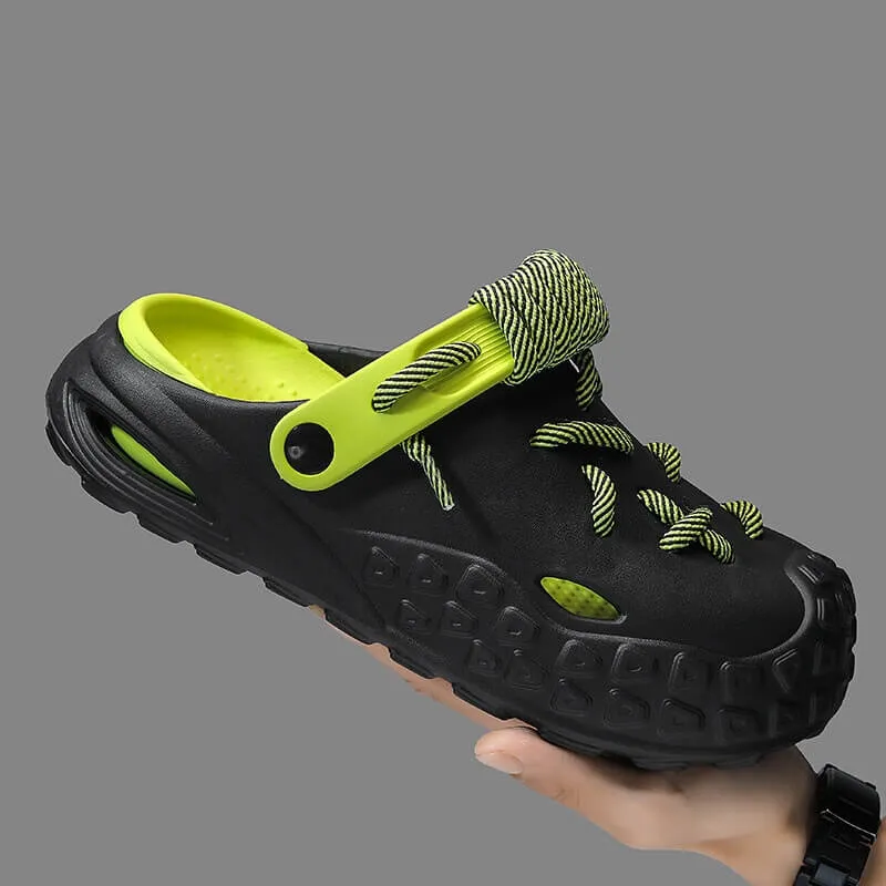 Rope-Tied Clogs