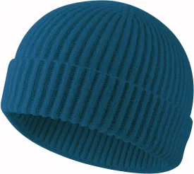 ROYBENS Swag Wool Knit Cuff Short Fisherman Beanie for Men Women, Winter Warm Hats