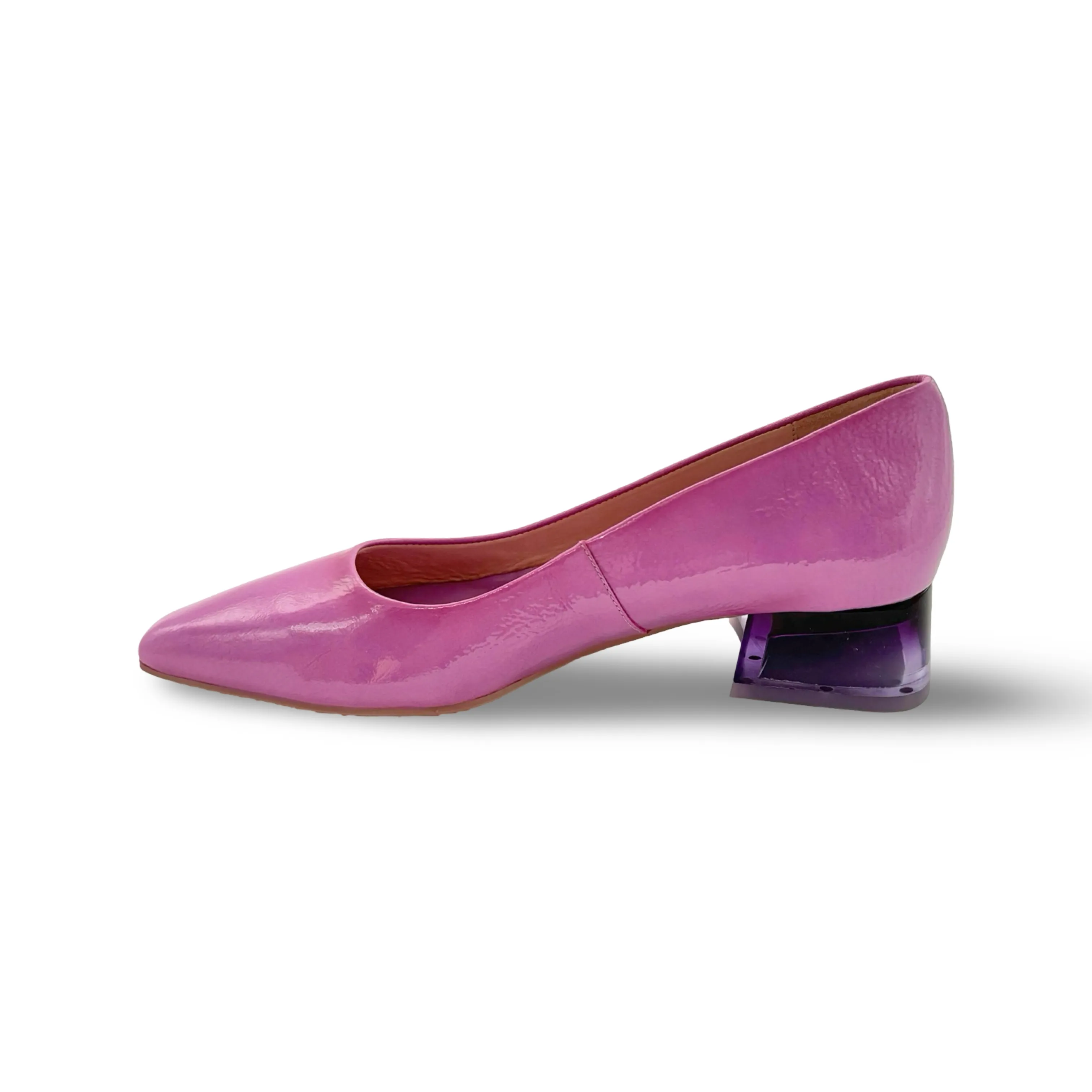 Sahara Violet Patent Pump
