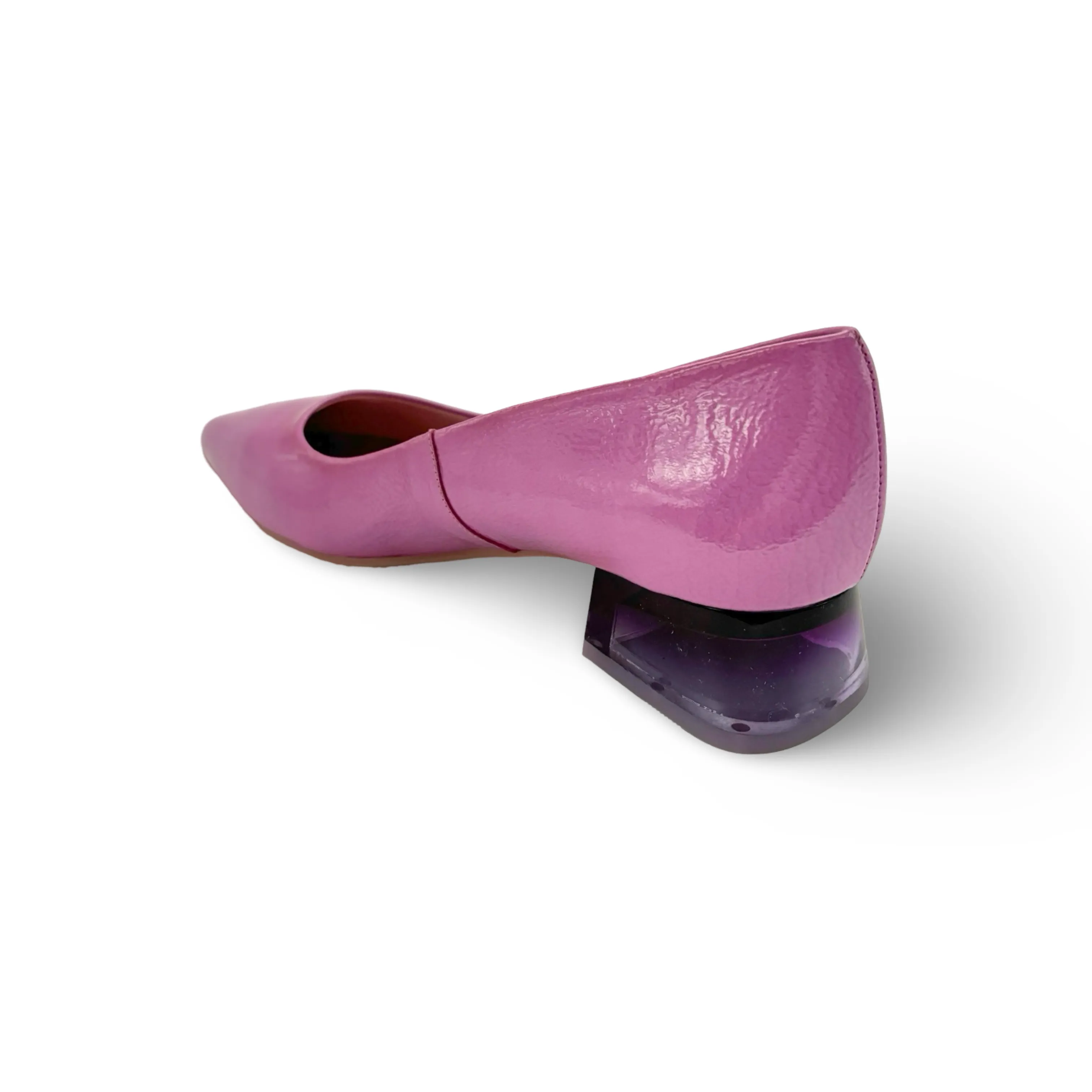 Sahara Violet Patent Pump