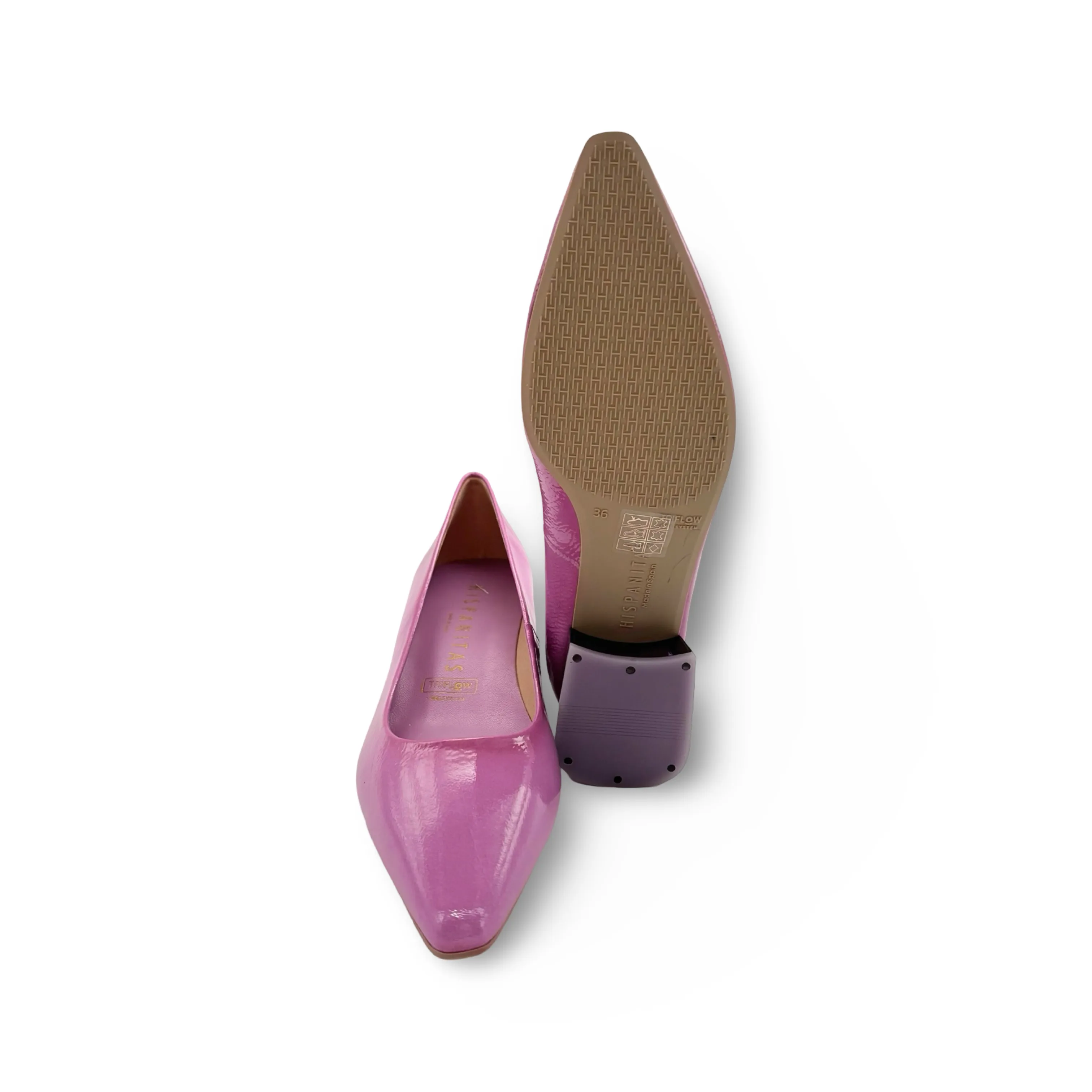 Sahara Violet Patent Pump