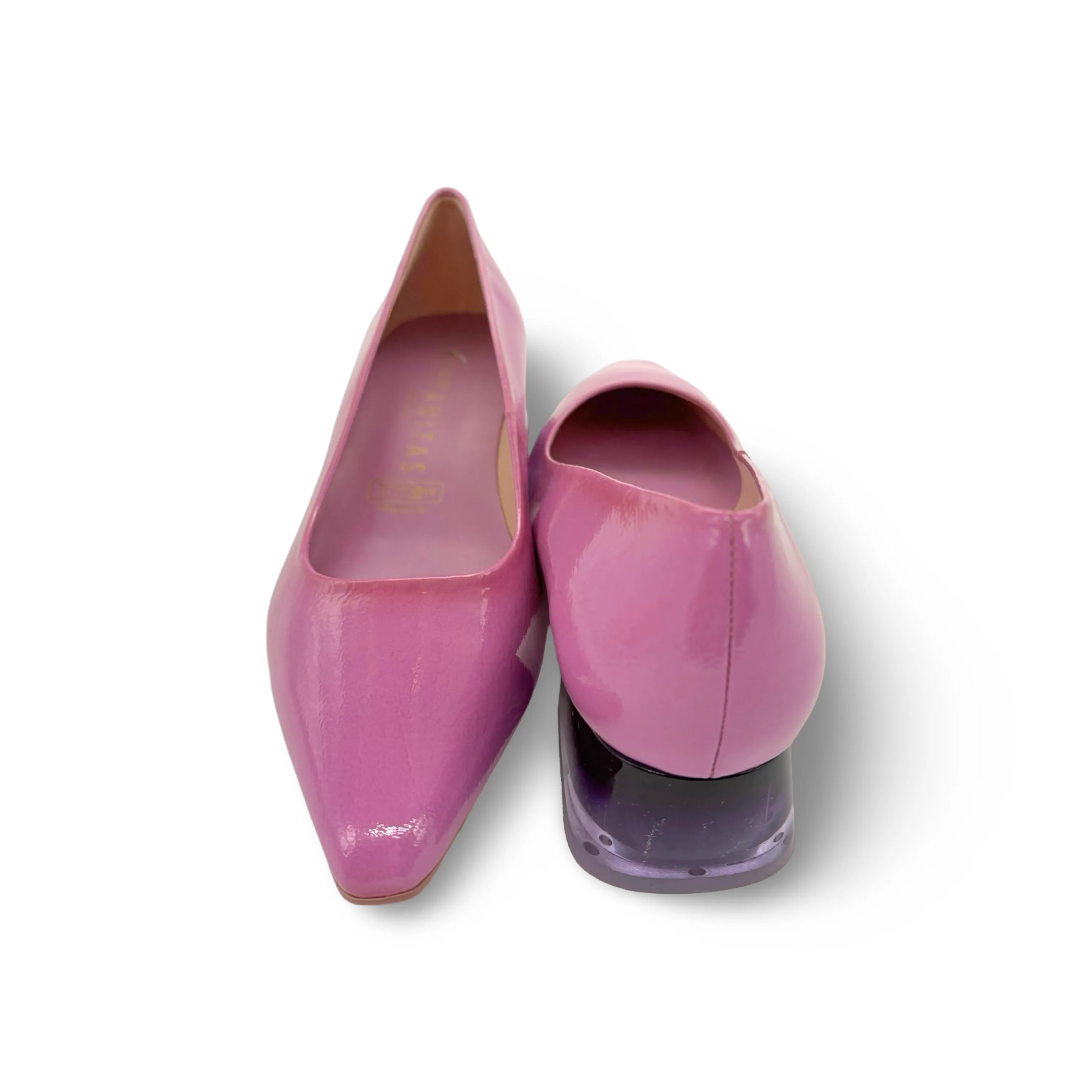 Sahara Violet Patent Pump