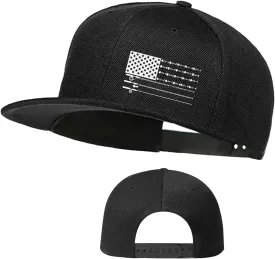 Skull Skateboards Hat Flat Bill Hats for Men Snap Backpack Mens Hats and Caps Cool Snapback Baseball Cap for Boys Hip Hop