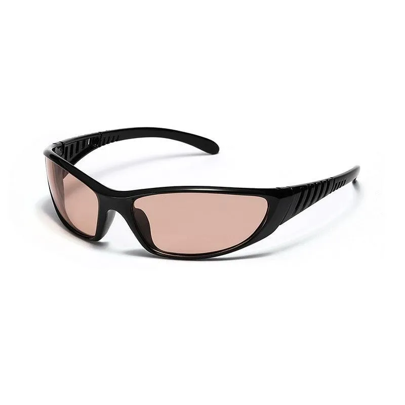 Spencer Retro Wrap Around Sunglasses