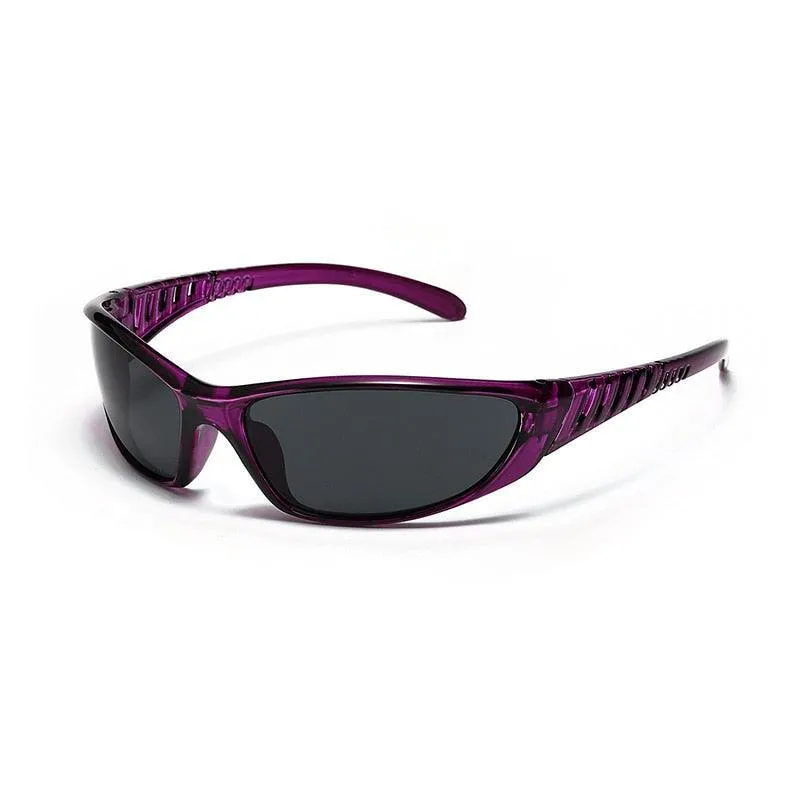 Spencer Retro Wrap Around Sunglasses