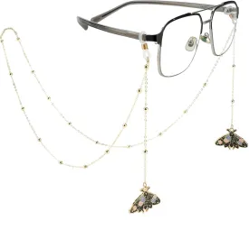 Stylish Women's Glasses Chain - Eyeglass & Sunglasses Chains Holder for Around Neck, Eyewear Retainer Strap
