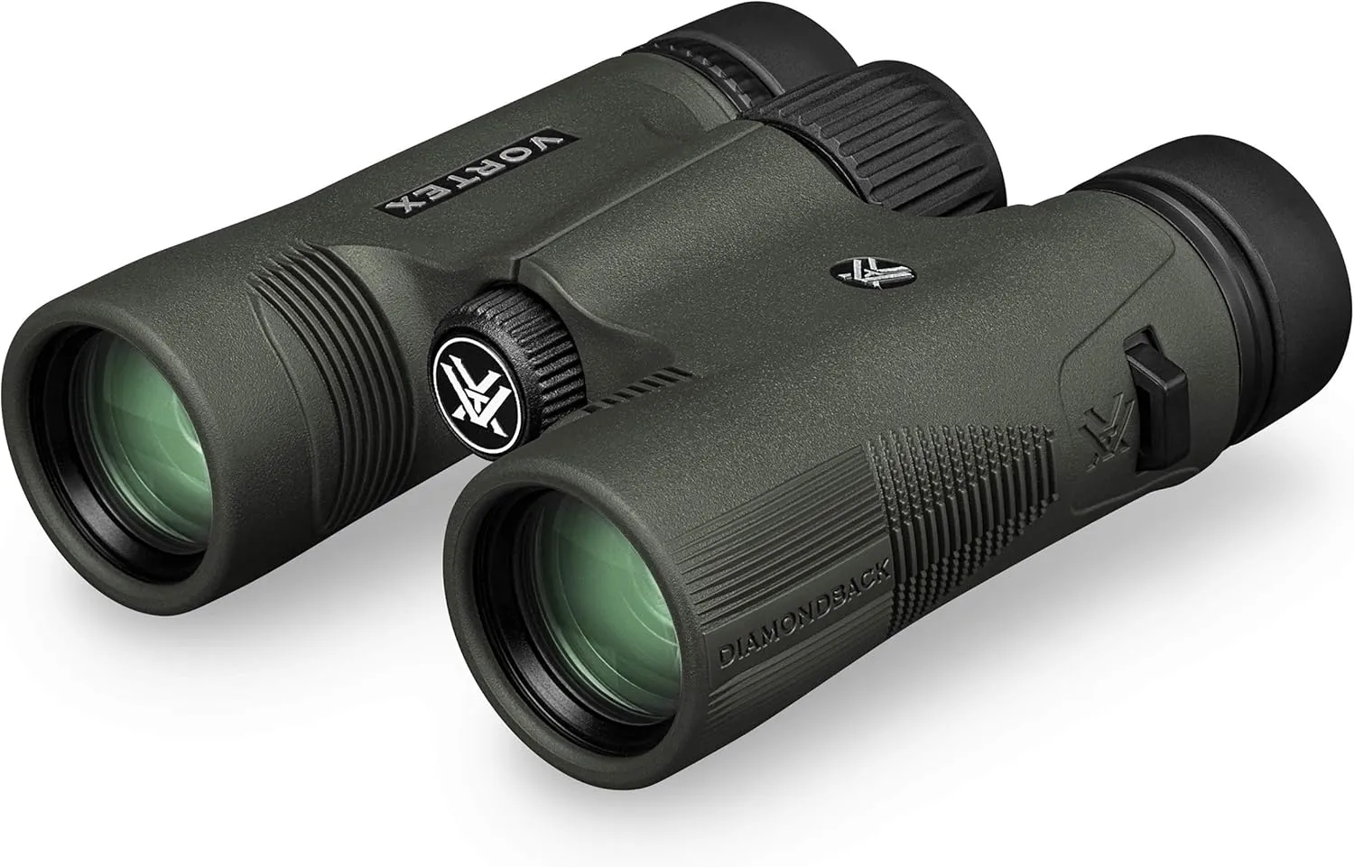 Vortex Optics Diamondback HD 10x28 Binoculars - HD Optical System, Non-slip Grip, Waterproof, Fogproof, Shockproof, Included Carry Case - Unlimited, Unconditional Warranty