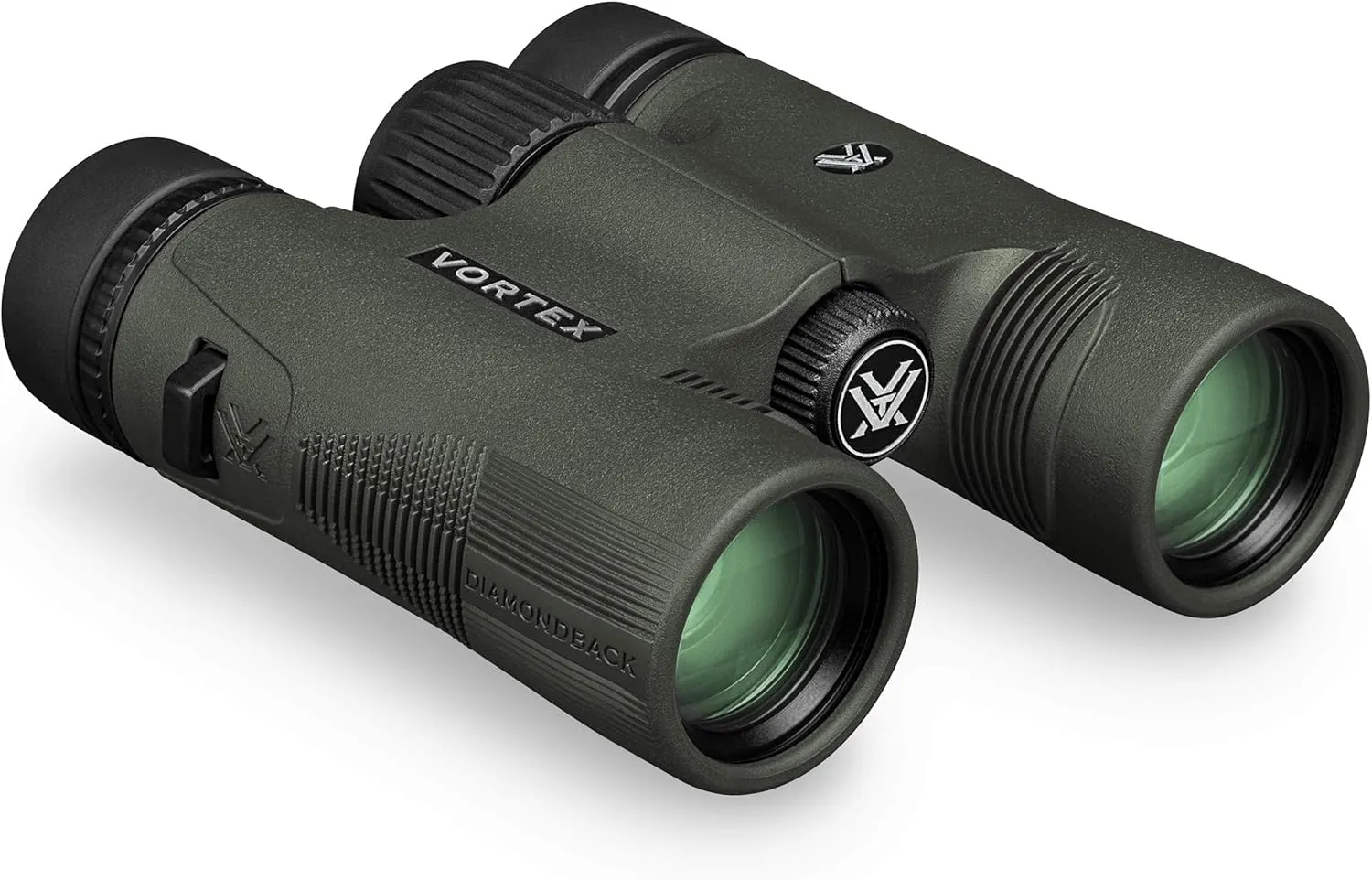 Vortex Optics Diamondback HD 10x28 Binoculars - HD Optical System, Non-slip Grip, Waterproof, Fogproof, Shockproof, Included Carry Case - Unlimited, Unconditional Warranty