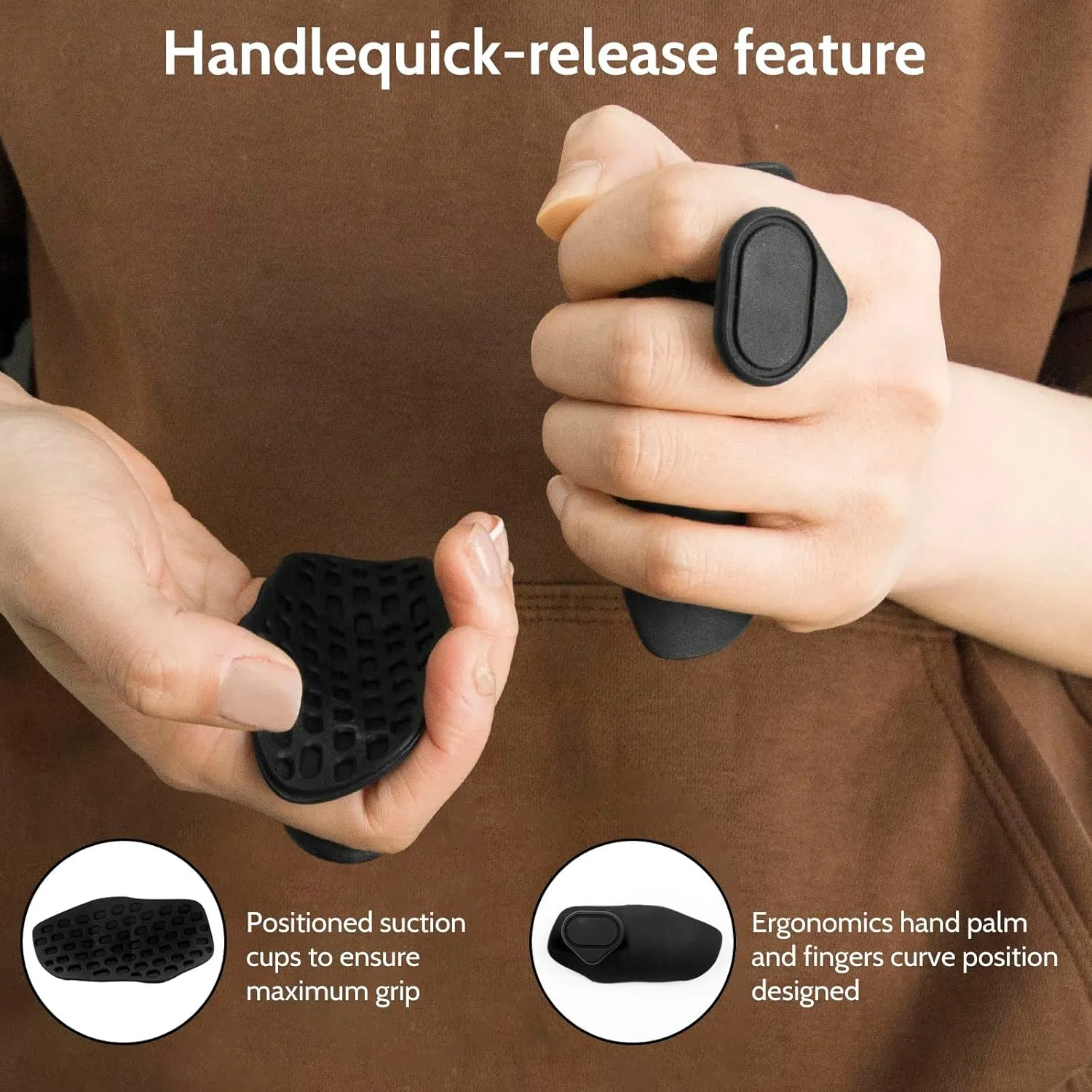 Weightlifting Protective Gloves for Men and Women: Rubber Gym Non-Slip Fitness Grips for Gym Training and Workout, Weightlifting, Dumbbells, Deadlifts, Barbell Pads Pull-Ups Grips Sweat-Free