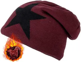 Y2k Grunge Accessories Slouchy Beanies for Women & Men - Vintage Winter Warm Knitted Beanies